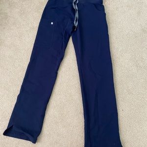 Figs navy blue scrub pants